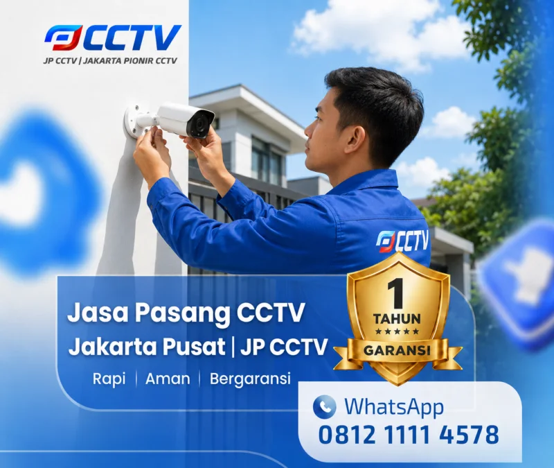 Solusi pemasangan CCTV dari JP CCTV di Jakarta Pusat
