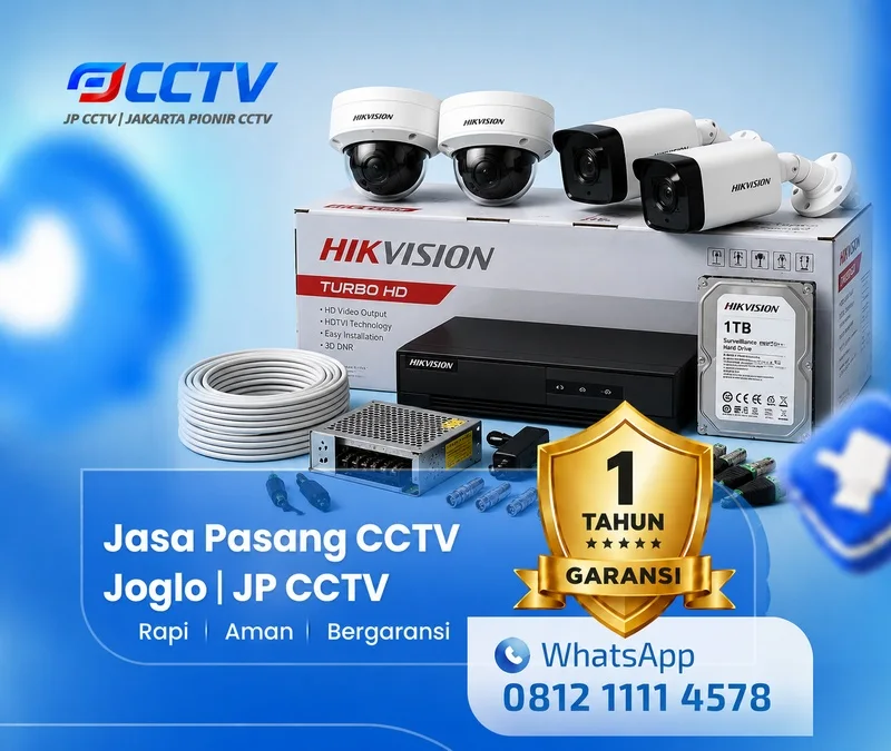 kamera CCTV Hikvision oleh tim JP CCTV di Joglo