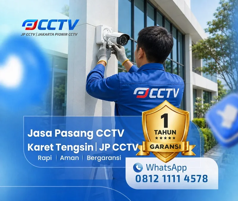 teknisi CCTV oleh tim JP CCTV di Karet Tengsin