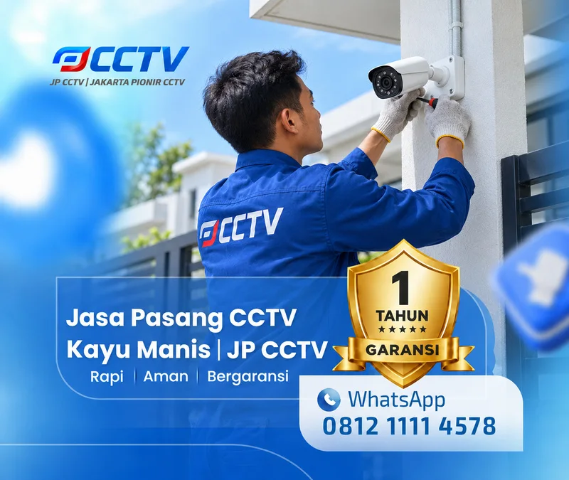Solusi teknisi CCTV dari JP CCTV di Kayu Manis