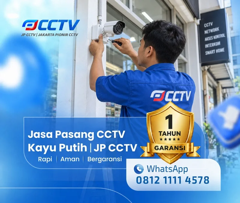 Dokumentasi teknisi CCTV JP CCTV di Kayu Putih