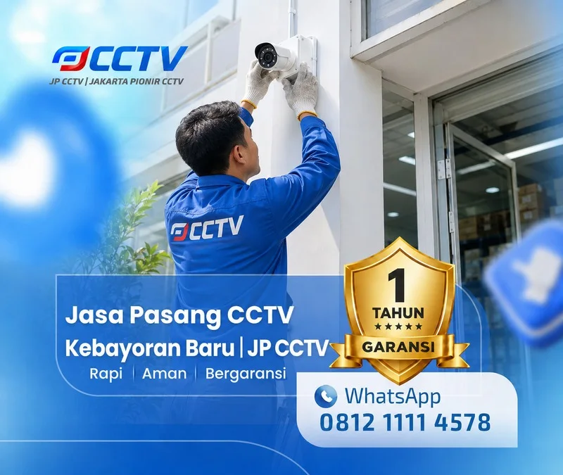 Solusi teknisi CCTV dari JP CCTV di Kebayoran Baru