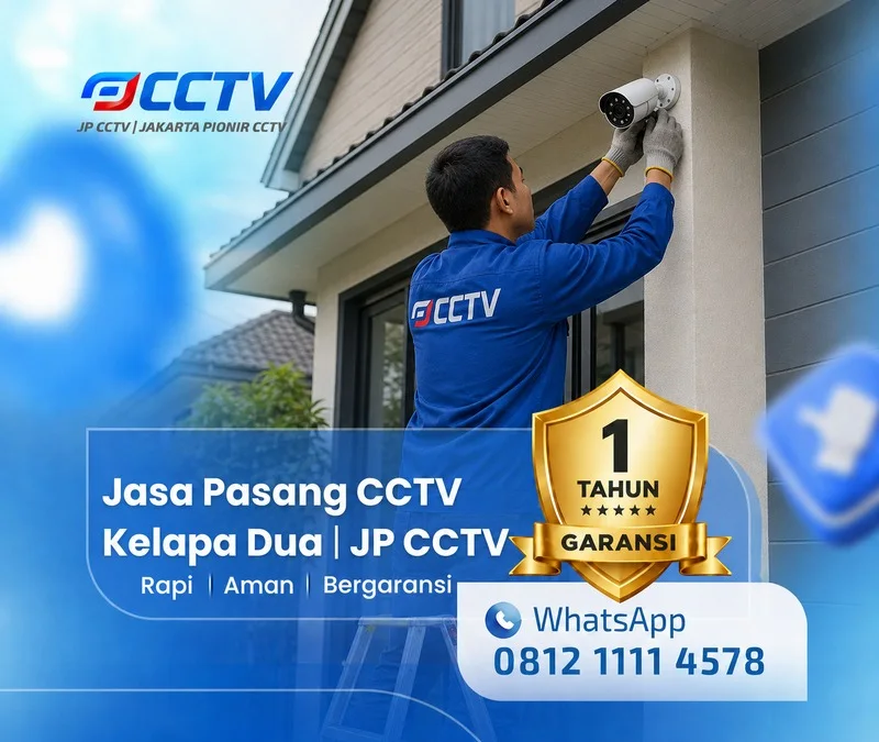 Hasil teknisi CCTV oleh JP CCTV di Kelapa Dua