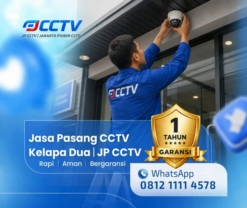 teknisi CCTV oleh tim JP CCTV di Kelapa Dua