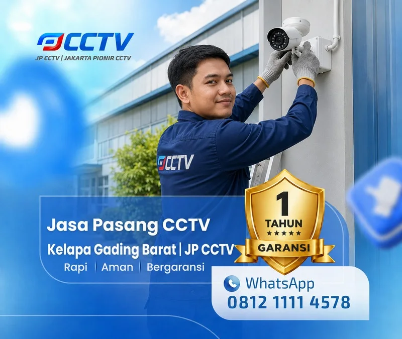 Hasil teknisi CCTV oleh JP CCTV di Kelapa Gading Barat