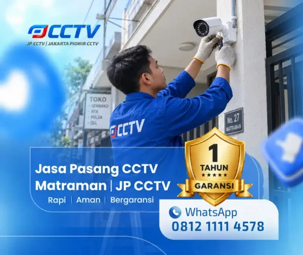 Hasil teknisi CCTV oleh JP CCTV di Matraman