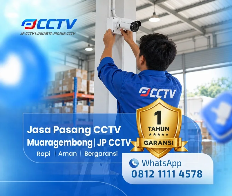 Proses teknisi CCTV bersama teknisi JP CCTV di Muaragembong