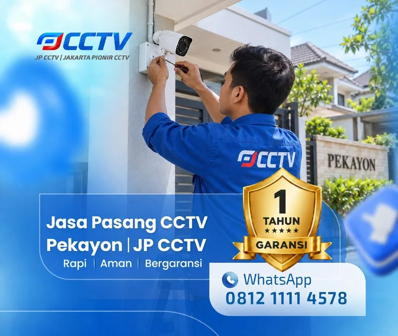 Dokumentasi lapangan teknisi CCTV JP CCTV di Pekayon