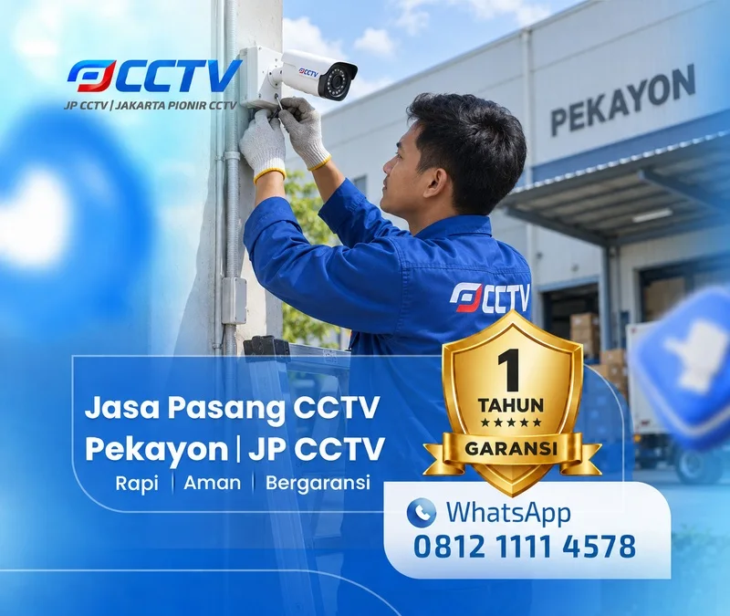 Solusi teknisi CCTV dari JP CCTV di Pekayon
