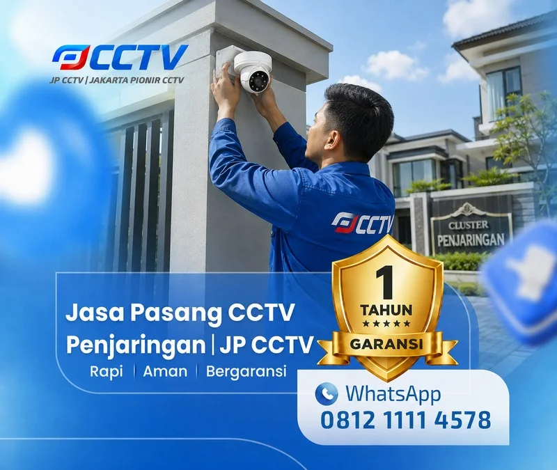 Proses teknisi CCTV bersama teknisi JP CCTV di Penjaringan