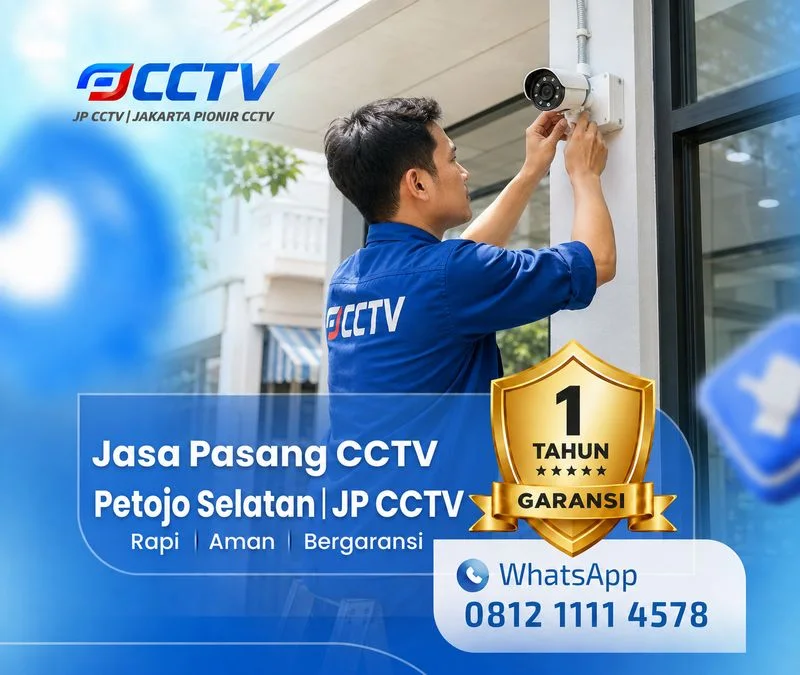 teknisi CCTV oleh tim JP CCTV di Petojo Selatan