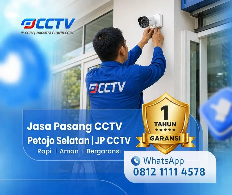Solusi teknisi CCTV dari JP CCTV di Petojo Selatan