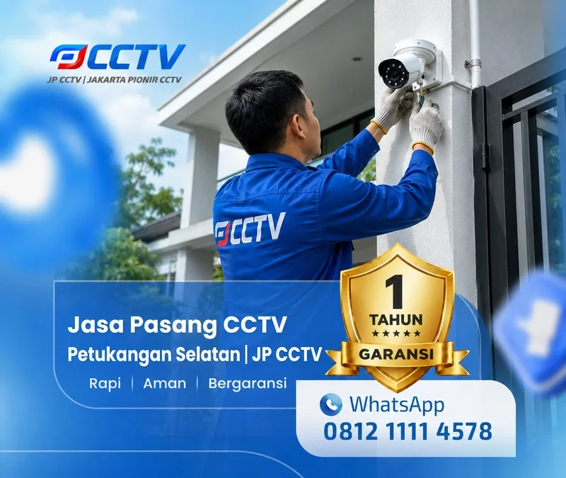 Pemasangan dan pengaturan teknisi CCTV JP CCTV di Petukangan Selatan