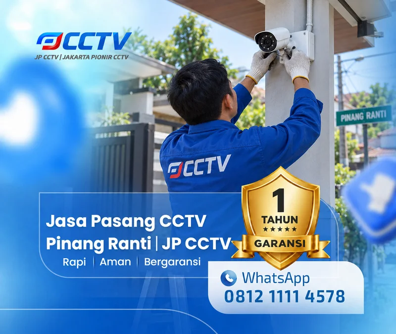 Solusi teknisi CCTV dari JP CCTV di Pinang Ranti