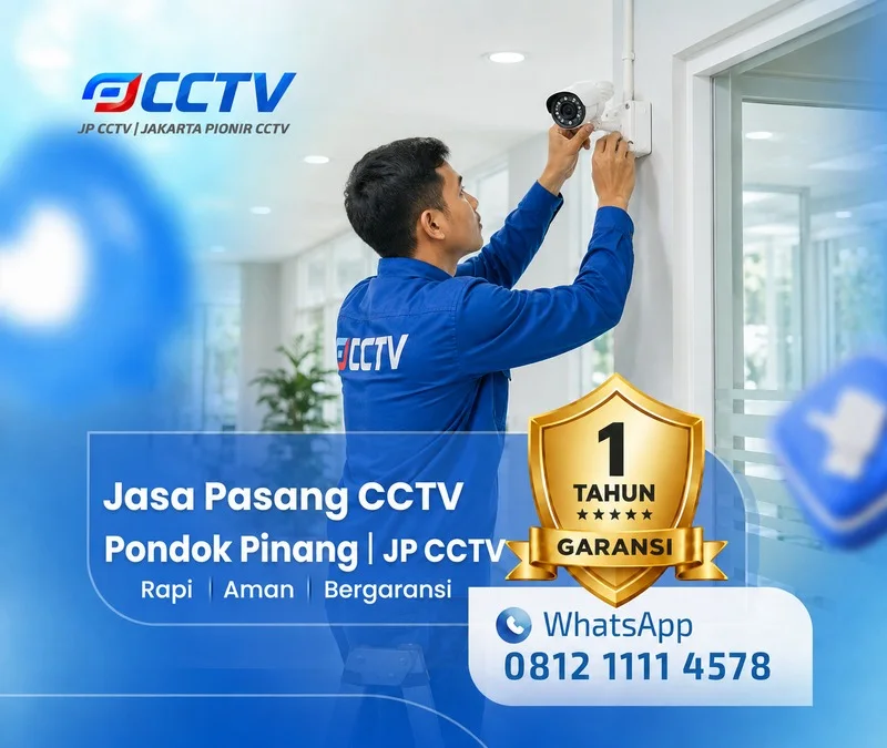 Dokumentasi lapangan teknisi CCTV JP CCTV di Pondok Pinang