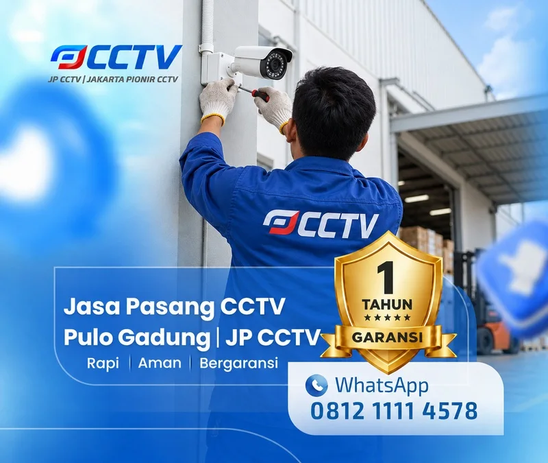 Hasil teknisi CCTV oleh JP CCTV di Pulo Gadung