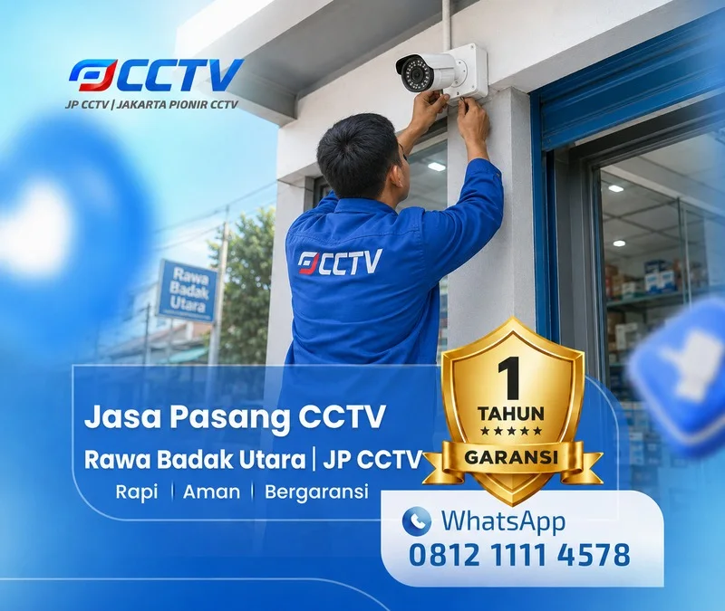 Hasil teknisi CCTV oleh JP CCTV di Rawa Badak Utara