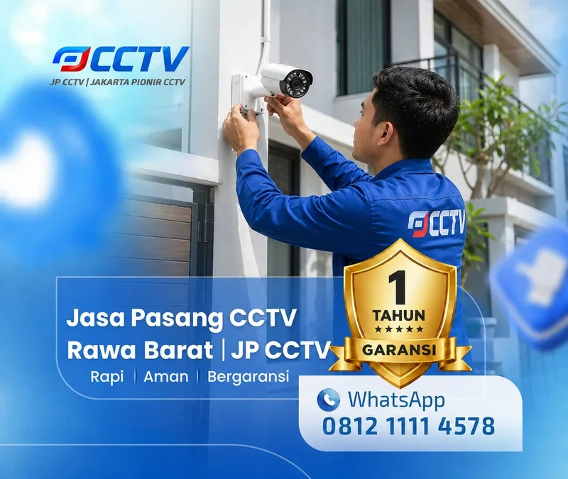 Pemasangan dan pengaturan teknisi CCTV JP CCTV di Rawa Barat