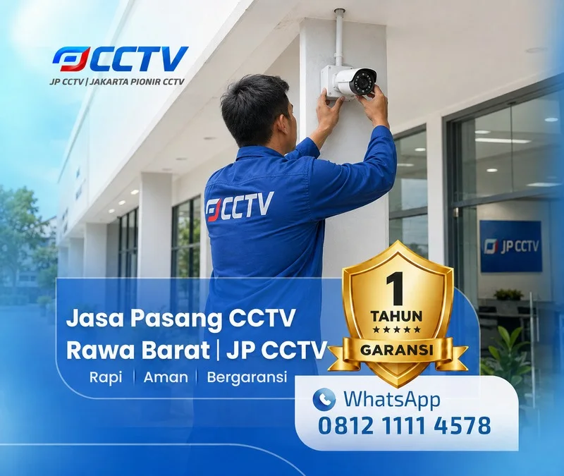 Dokumentasi lapangan teknisi CCTV JP CCTV di Rawa Barat