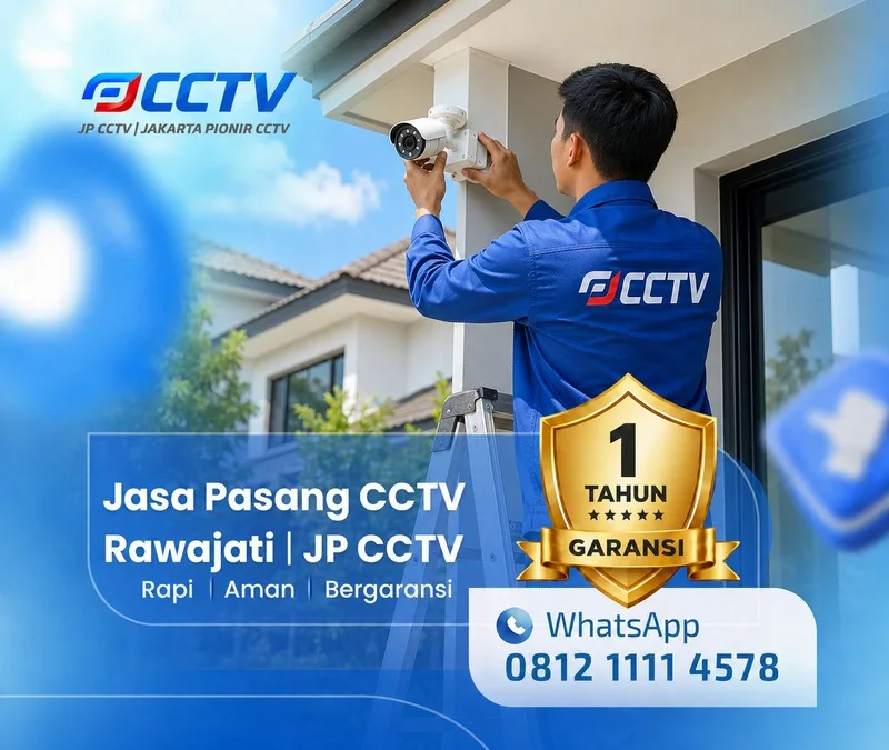 Solusi teknisi CCTV dari JP CCTV di Rawajati