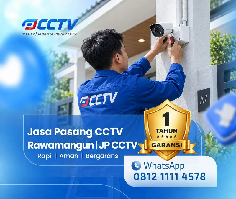 Solusi teknisi CCTV dari JP CCTV di Rawamangun