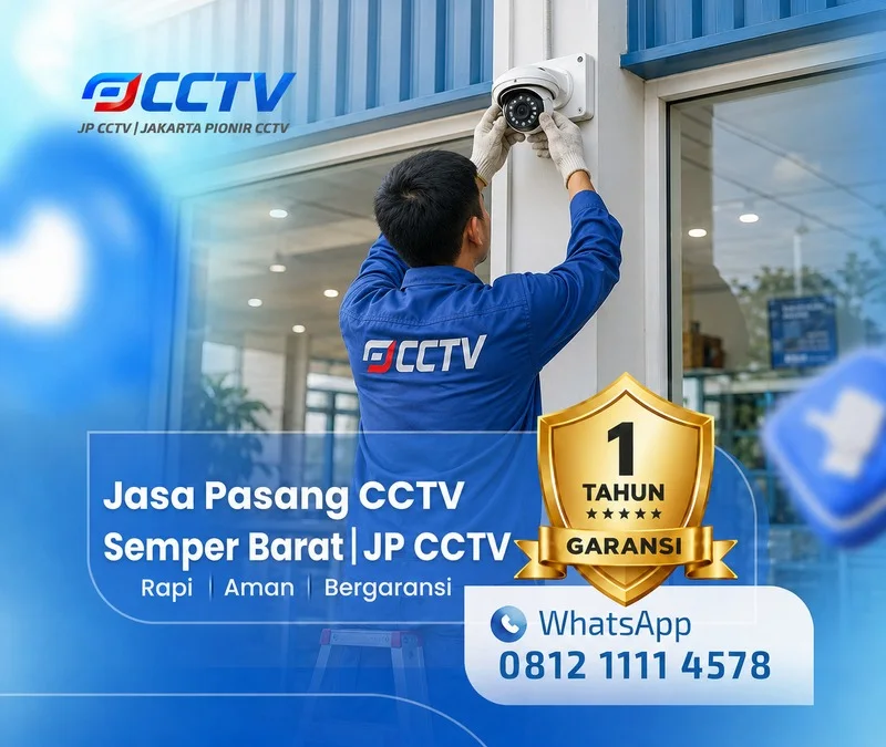 Hasil teknisi CCTV oleh JP CCTV di Semper Barat