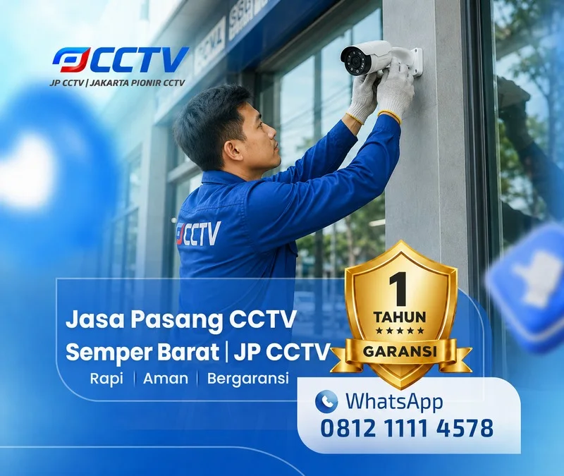 teknisi CCTV oleh tim JP CCTV di Semper Barat