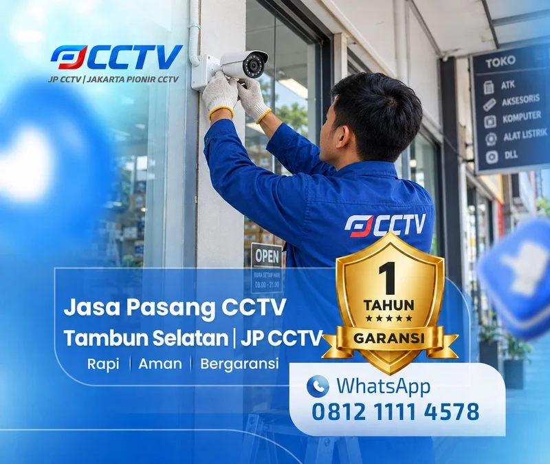 Jasa Pasang CCTV Tambun Selatan oleh teknisi JP CCTV