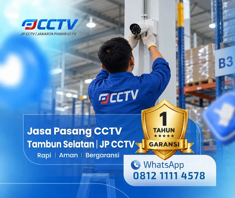 Jasa Pasang CCTV Tambun Selatan oleh teknisi JP CCTV