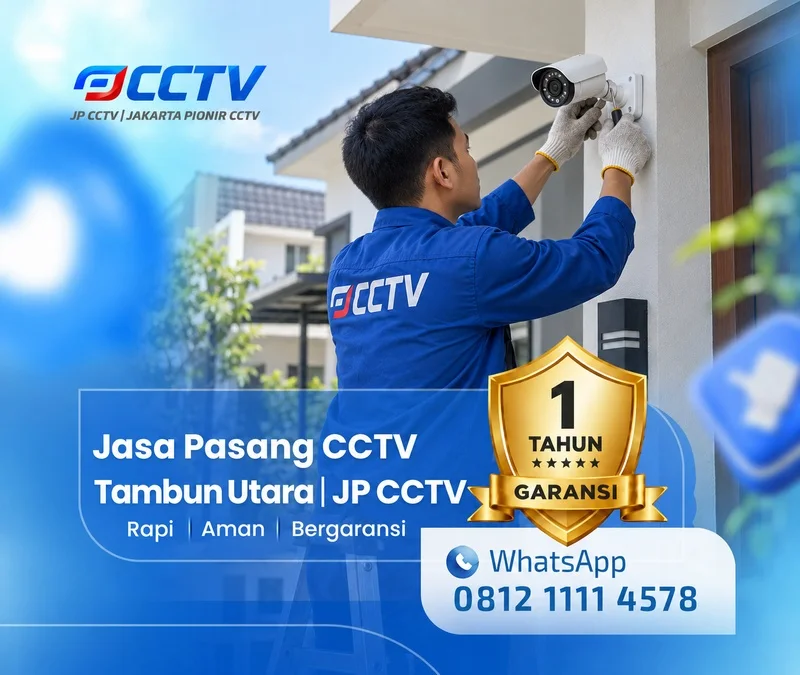 Jasa Pasang CCTV Tambun Utara oleh teknisi JP CCTV