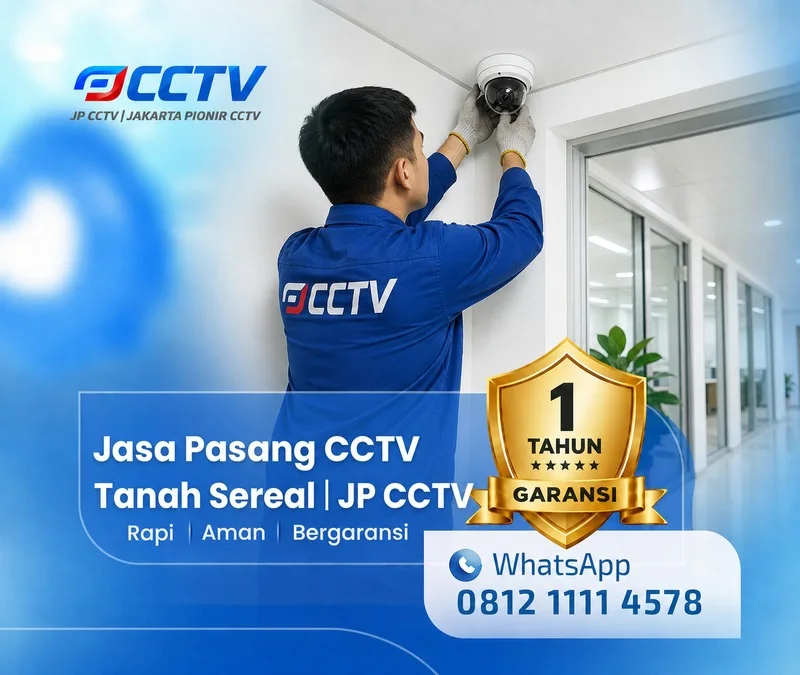 teknisi CCTV oleh tim JP CCTV di Tanah Sereal