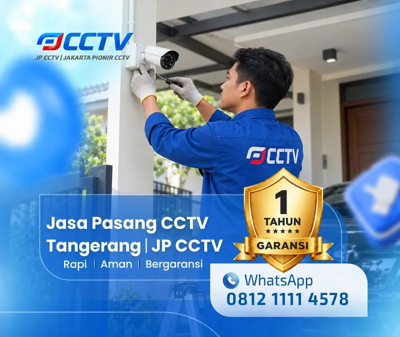 teknisi CCTV oleh tim JP CCTV di Tangerang