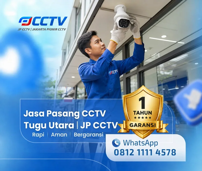 Dokumentasi teknisi CCTV JP CCTV di Tugu Utara