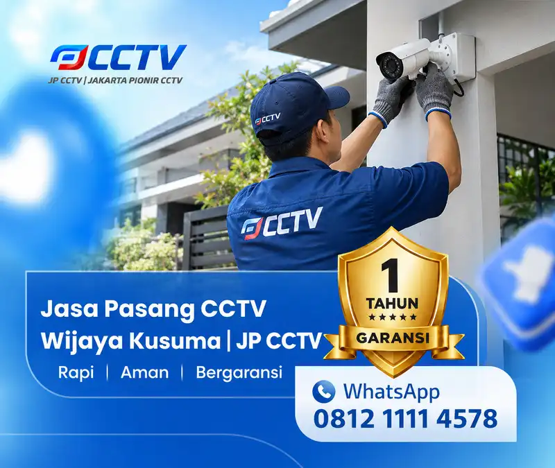 Solusi teknisi CCTV dari JP CCTV di Wijaya Kusuma