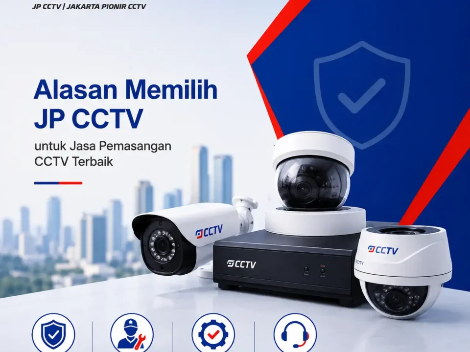 Alasan Memilih JP CCTV untuk Jasa Pemasangan CCTV Terbaik dengan teknisi profesional dan produk berkualitas