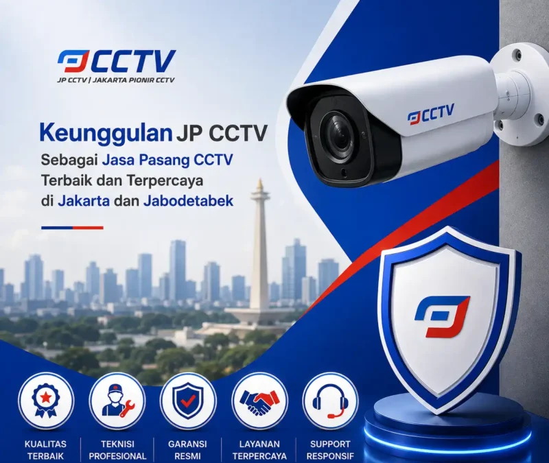 Keunggulan JP CCTV sebagai jasa pasang CCTV terbaik dan terpercaya di Jakarta dan Jabodetabek