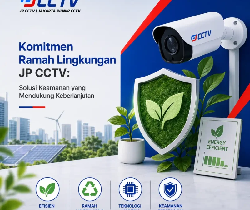 Komitmen Ramah Lingkungan JP CCTV dengan solusi keamanan yang mendukung keberlanjutan dan teknologi efisien