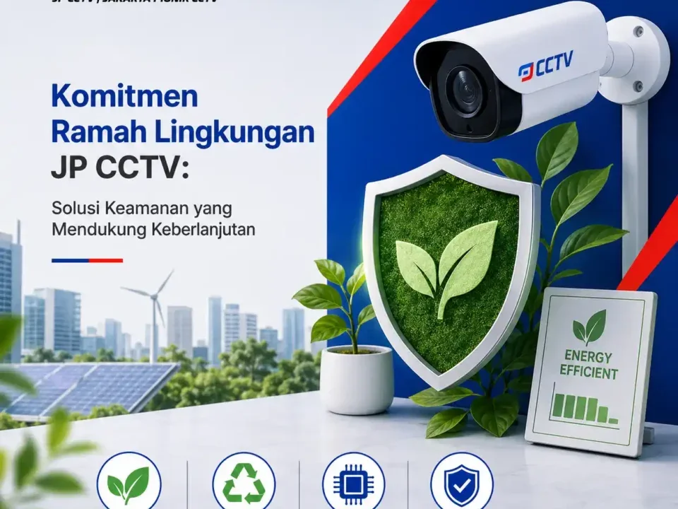 Komitmen Ramah Lingkungan JP CCTV dengan solusi keamanan yang mendukung keberlanjutan dan teknologi efisien
