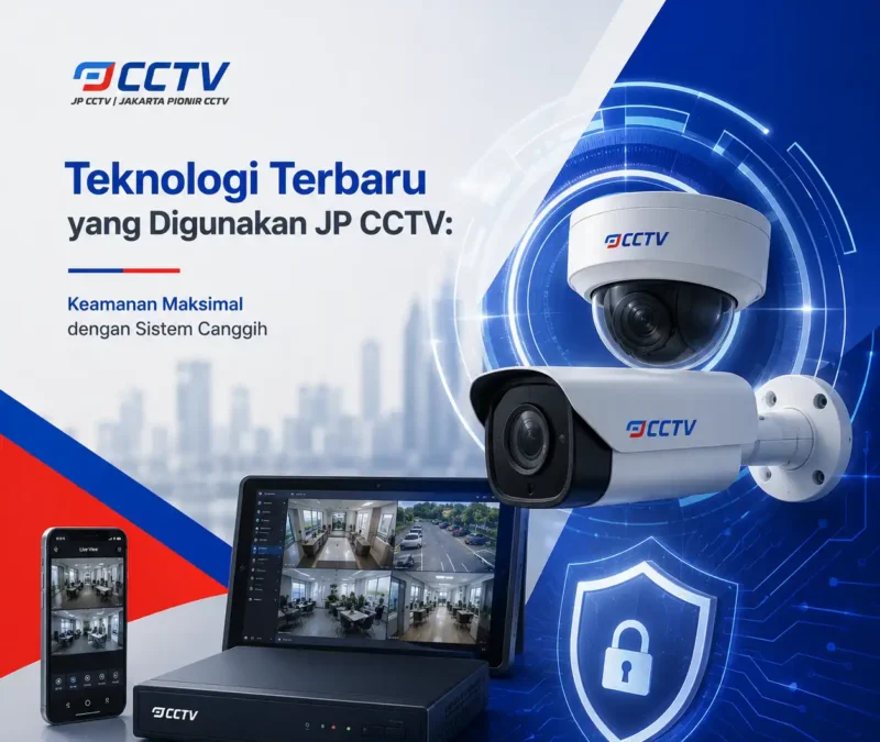 Teknologi terbaru JP CCTV dengan kamera pengawas dan sistem keamanan canggih untuk perlindungan maksimal