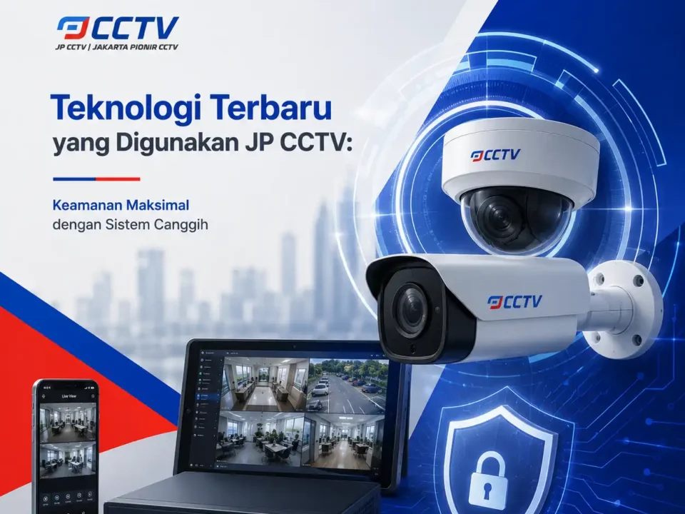 Teknologi terbaru JP CCTV dengan kamera pengawas dan sistem keamanan canggih untuk perlindungan maksimal