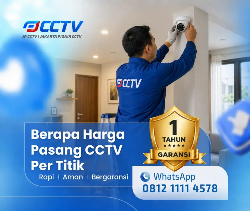 pemasangan CCTV untuk kebutuhan keamanan di Per Titik
