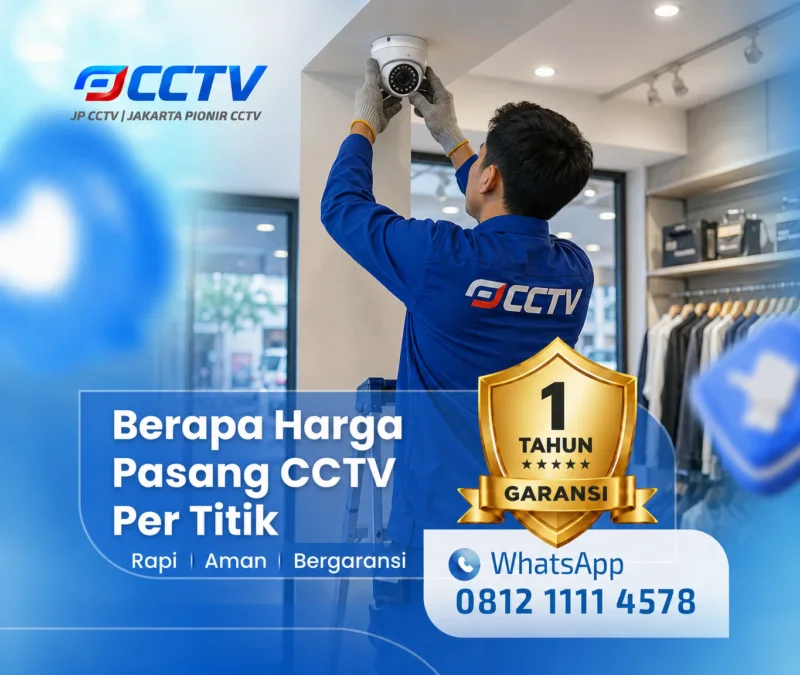 Dokumentasi lapangan pemasangan CCTV JP CCTV di Per Titik