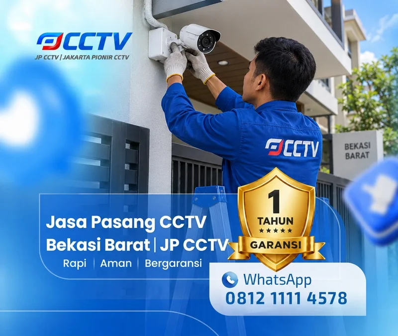 Tim JP CCTV menangani teknisi CCTV di Bekasi Barat