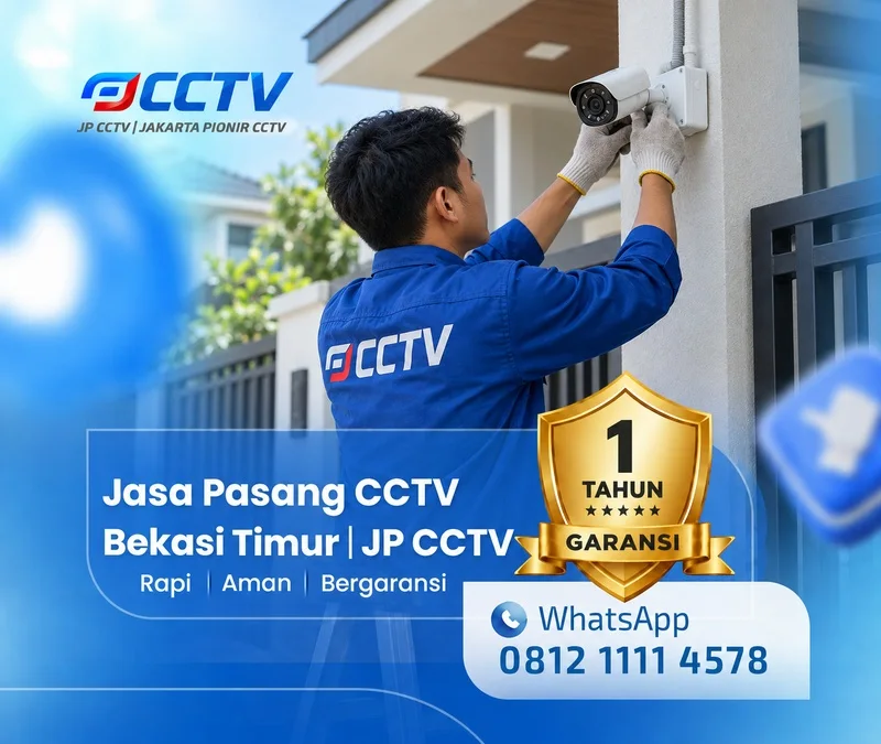 Dokumentasi teknisi CCTV JP CCTV di Bekasi Timur