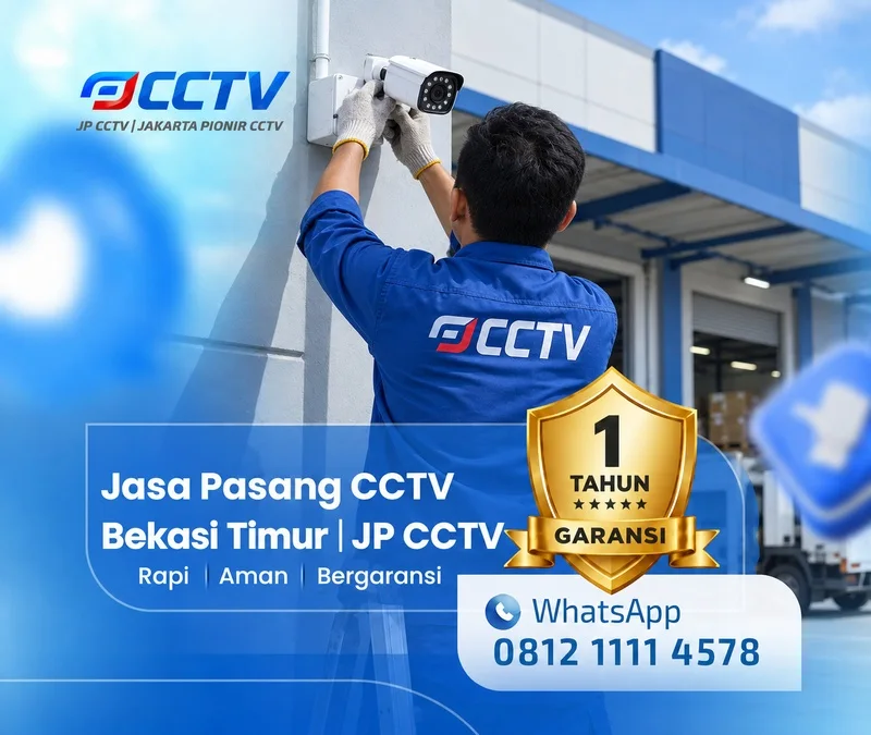 Solusi teknisi CCTV dari JP CCTV di Bekasi Timur
