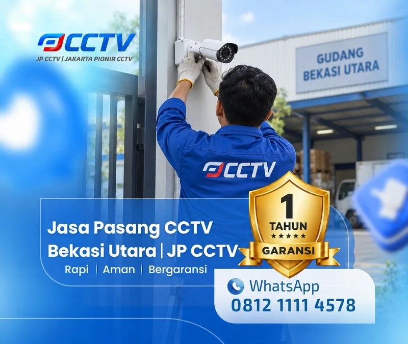 Tim JP CCTV menangani teknisi CCTV di Bekasi Utara