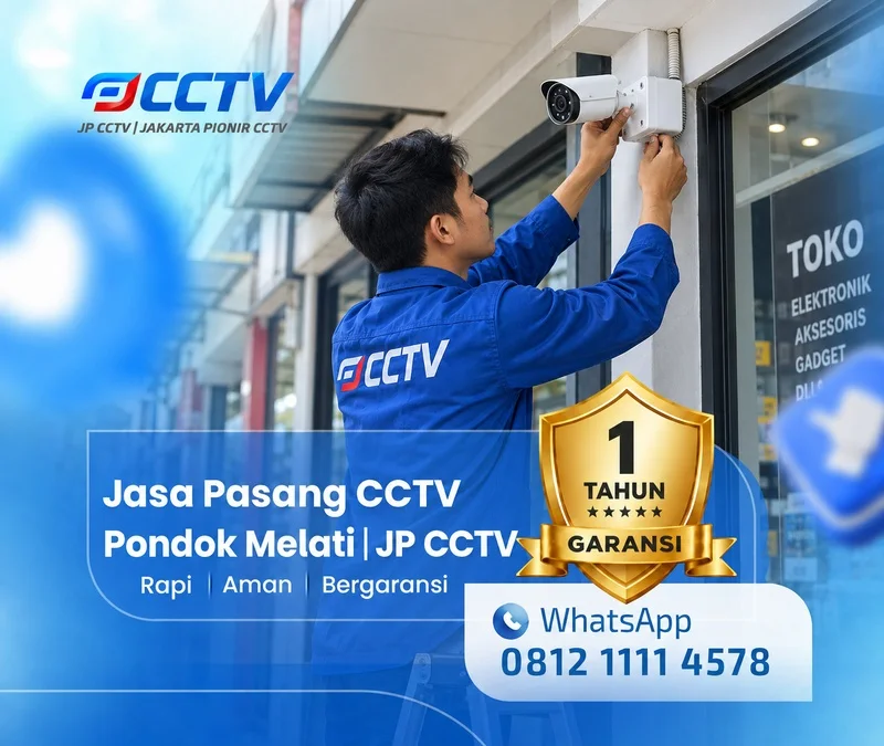 Solusi teknisi CCTV dari JP CCTV di Pondok Melati