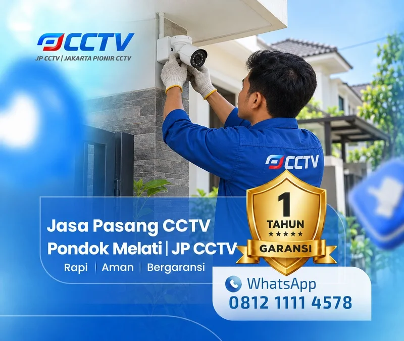 Dokumentasi teknisi CCTV JP CCTV di Pondok Melati