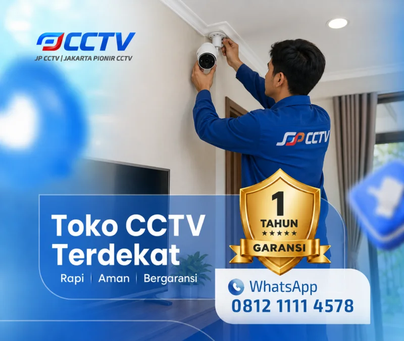 Pemasangan dan pengaturan kamera CCTV JP CCTV