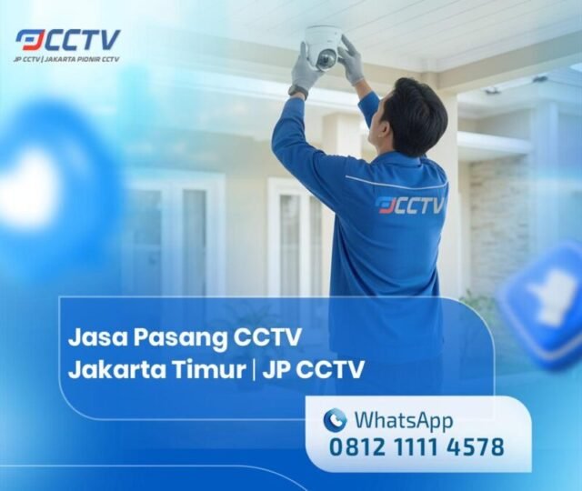 Hasil pemasangan CCTV oleh JP CCTV di Jakarta Timur